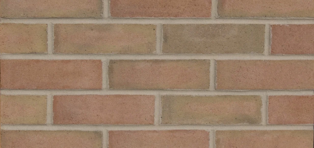 Watsontown Red Matt / Sanded series Knoxville brick sample showing colour, face texture and mortar joints