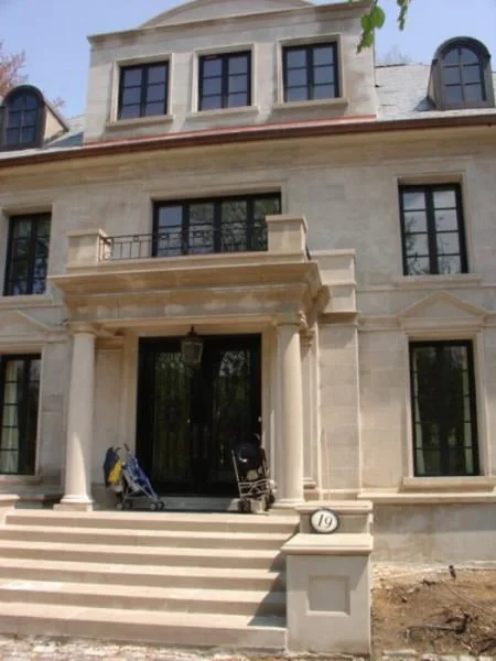Limestone entrance from Allstone’s architectural stone project gallery