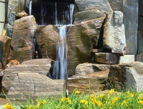 Muskoks Peach Granite – Slabs Water Fall