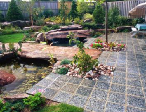 Muskoka Peach Granite Slabs and Cap Rock