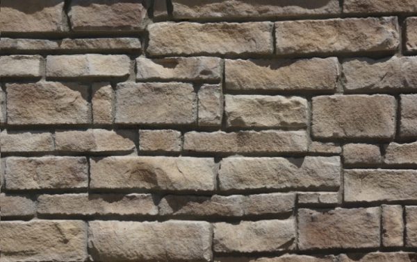 Sample of StoneRox Dry Stack in the colour Sandstone Beach
